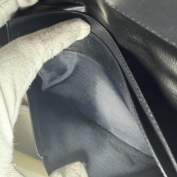 Authentic black Christian Dior Black Calfskin unisex Wallet with COA. - Picture 8 of 17